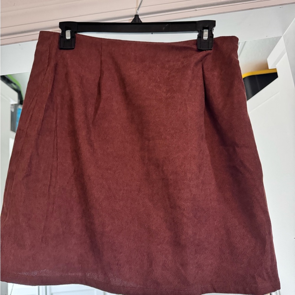 Elegant Brown Women's Skirt